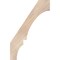 Ekena Millwork 3 1/2"W x 24"D x 36"H Balboa Smooth Knee Brace, Douglas Fir BRC04X24X36BOA00SDF - alternate 2